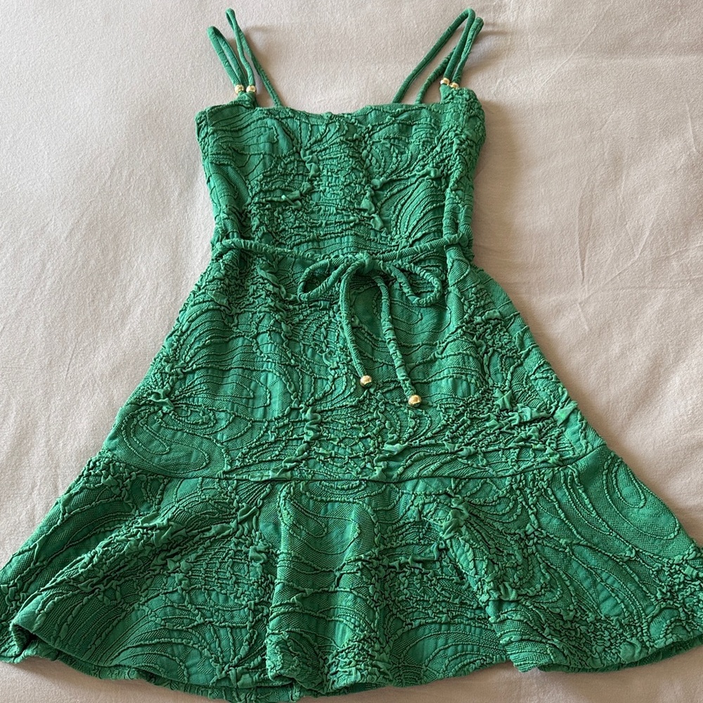 PatBO Jacquard Fitted Mini Dress